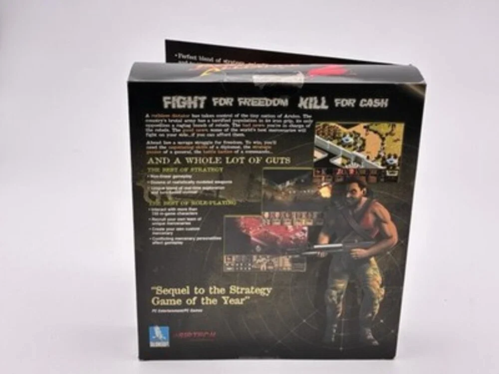 Jagged Alliance 2 PC Big Box 1999 TalonSoft Strategy RPG Complete NEW